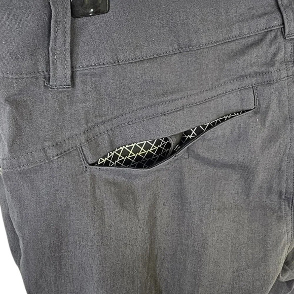 Pearl Izumi Womens Rove Pants Grey Size 6 Cycling Water Resistant Hiking Outdoor - Picture 6 of 12
